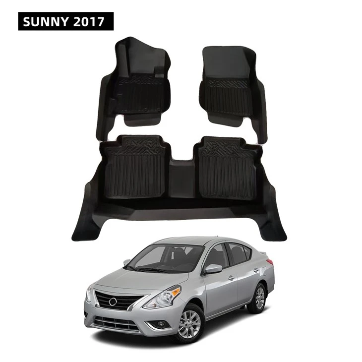 Best Price 5D TPE Car Mat for SUNNY 2017